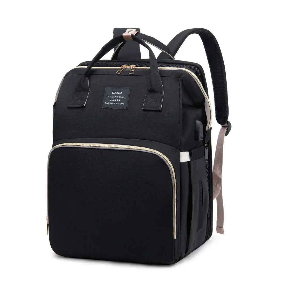 Norlia Travel Duo — Bolsa de Fraldas Conversível e Berço Portátil