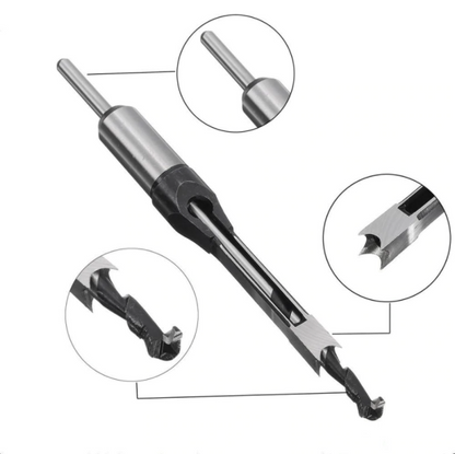 Woodworking square head wood chisel