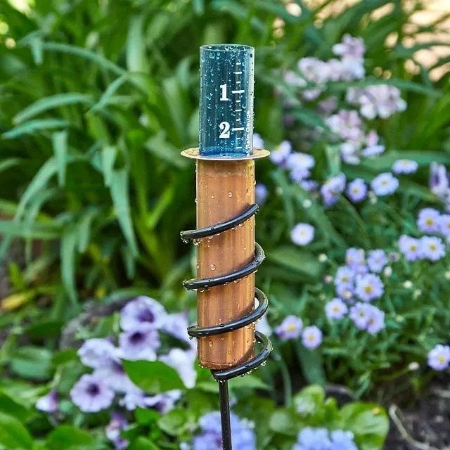 Copper Rain Gauge™ — Transform Your Garden Into a Spellbinding Rain Dance Experience