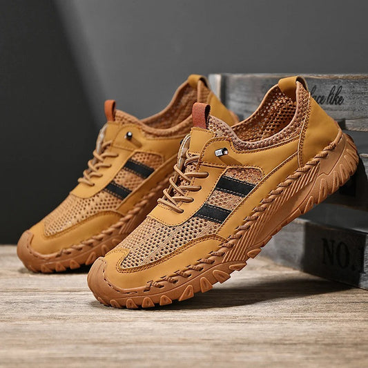 Orthopedic Leather Hiking Shoes