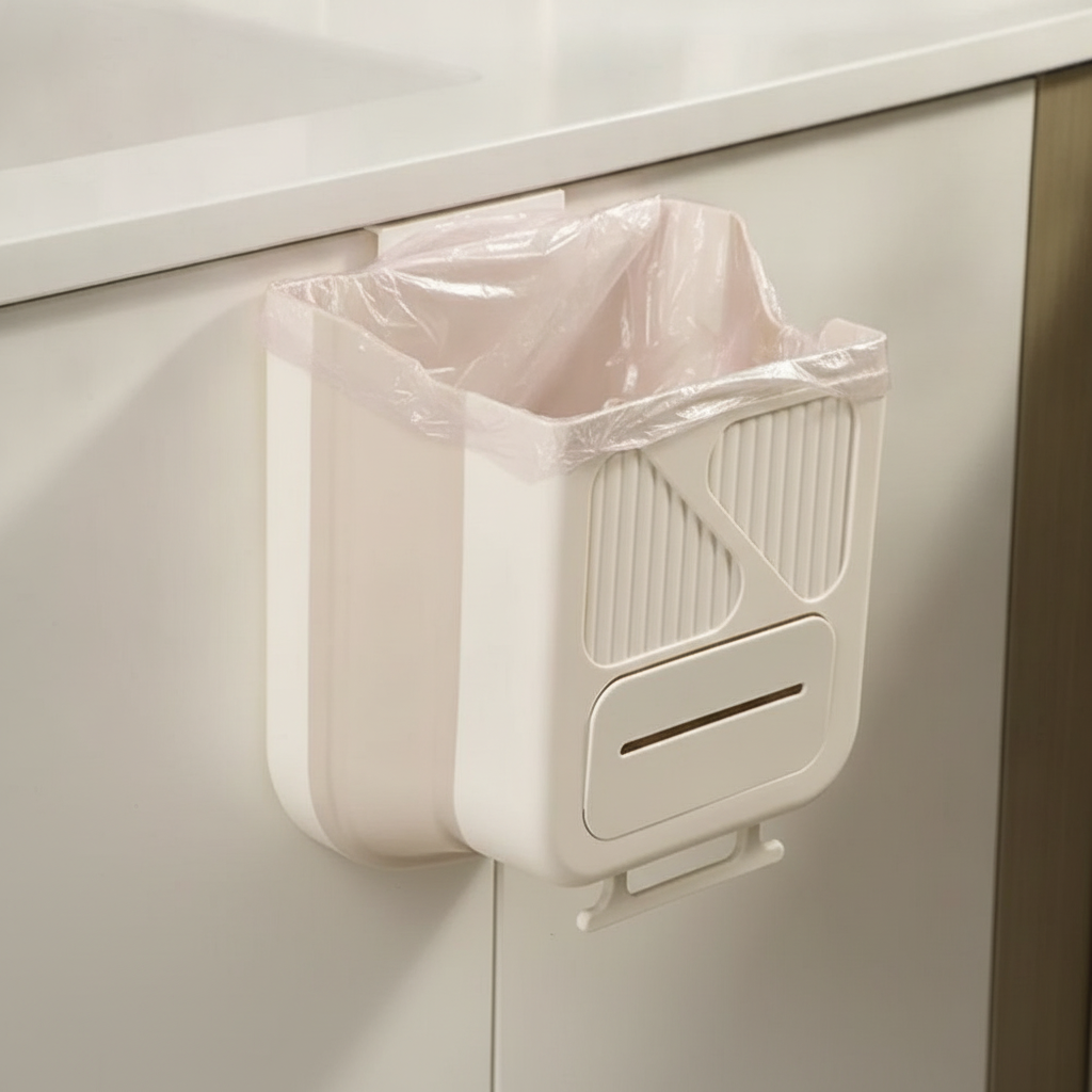 Pattumiera pieghevole da appendere in cucina Binly™ (7L)
