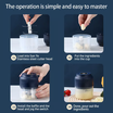 NimbleX Electric Garlic Chopper — Portable Mini Food Processor with St ...