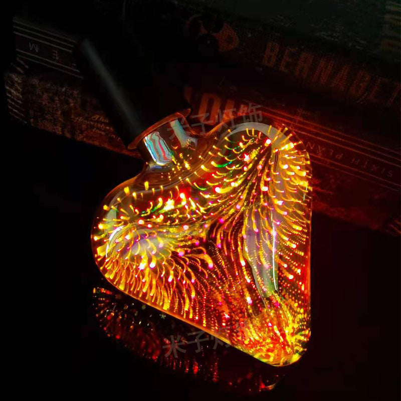 3D Fireworks LED Light Bulb