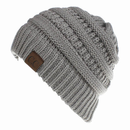 Cable Knit Ponytail Beanie™ — Freeze-Proof Warmth That Keeps Your Hair Flawless All Day