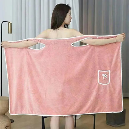 Liora — Plus Size Waterproof Wearable Shower Skirt with Secure Fit
