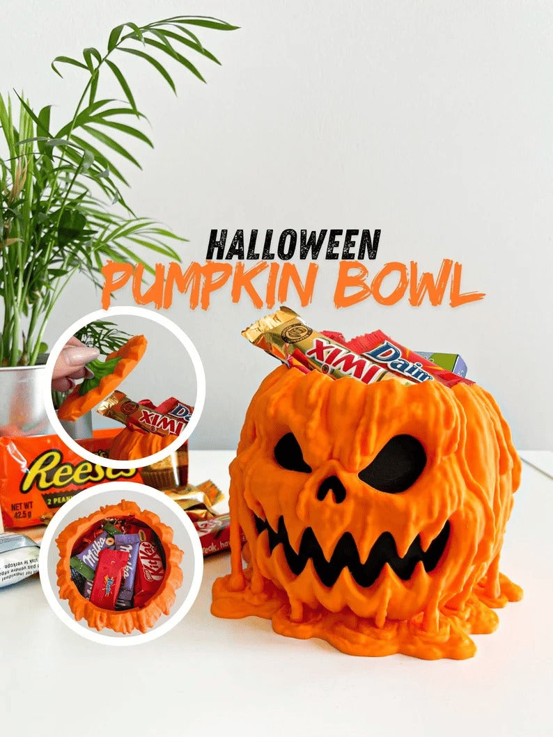 Smeltende Halloween Pompoen