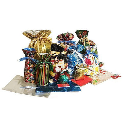 Drawstring Christmas Gift Bags