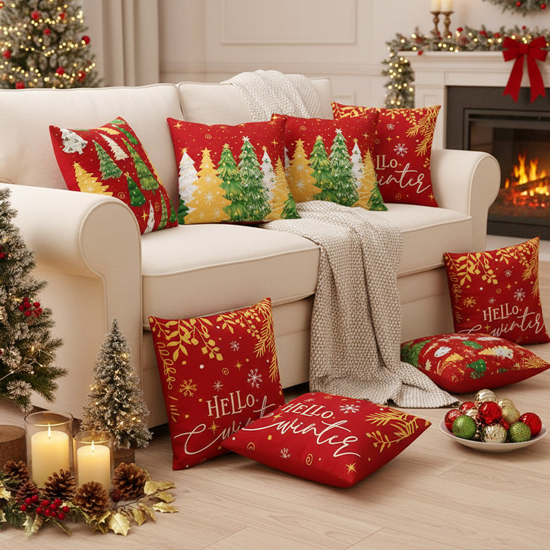 HolidayGlow Pillow Covers™ — Wrap Your Home in Cozy, Festive Magic That Lasts Season After Season