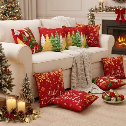 HolidayGlow Pillow Covers™ — Wrap Your Home in Cozy, Festive Magic That Lasts Season After Season