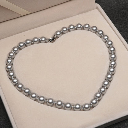 LuxeVera™ Pearl Necklace — Command Every Room with Timeless, Hypnotic Shine