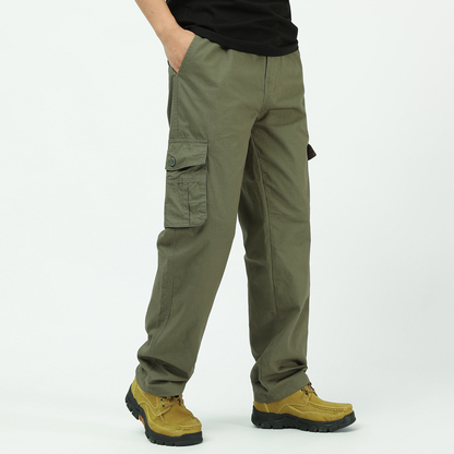 StratoVex Men’s Multi-Pocket Cargo Pants