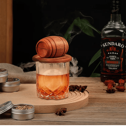Eldrin BarrelSmoke — Whiskey-Rauchinfuser mit Eichenaroma-Verstärkung