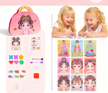 Liora — Kids 3-in-1 Princess Dress Up and Make Up Game Set
