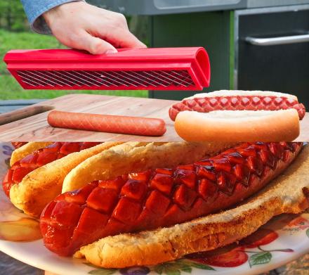 Hot Dog Slicer™ — Sytytä suun kostuttava maku ja tee vaikutus jokaisessa grillijuhlassa