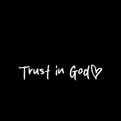 LioraDrive — Inspirational Christian Car Sticker with Weatherproof Vinyl
