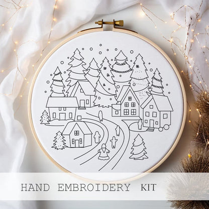Holiday Village™ — Create Cozy, Jaw-Dropping Festive Magic with Every Stitch