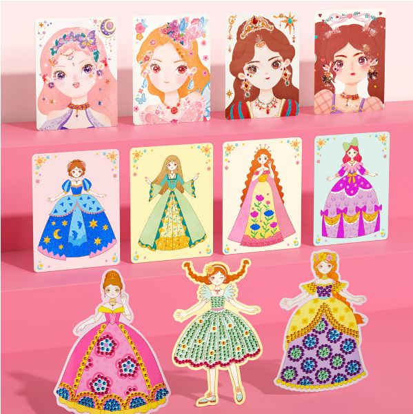 Liora — Kids 3-in-1 Princess Dress Up and Make Up Game Set