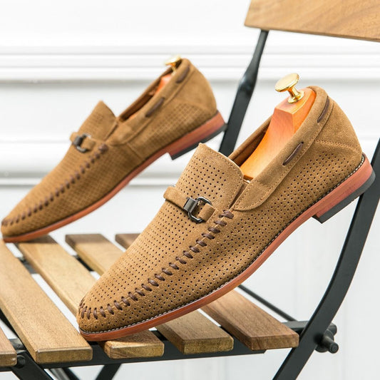 VeloLux™ Suede Loafers — Step Confidently All Day in Luxury Comfort and Style