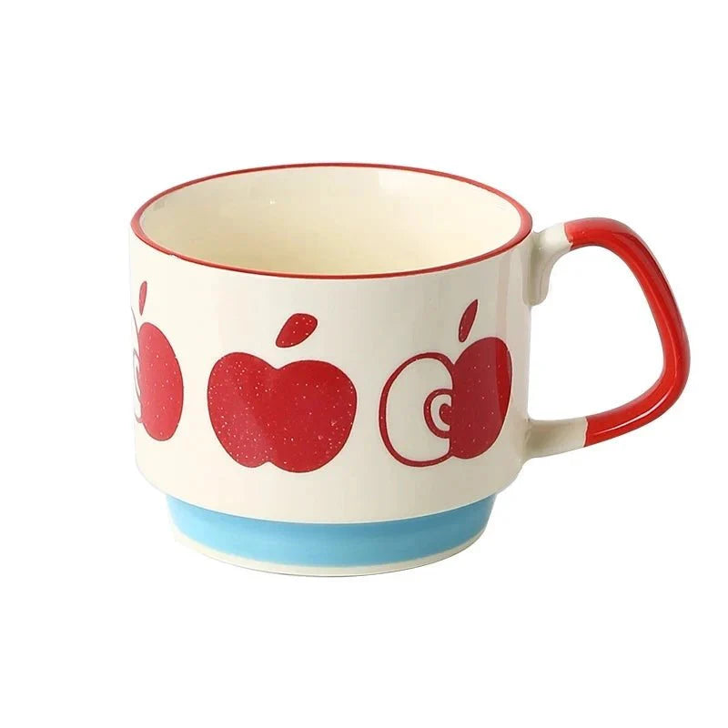 Ardena — Ceramic Stackable Coffee Mug with Vibrant Midcentury Design