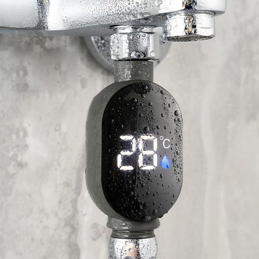 ThermaClear — Digitales Duschthermometer mit hellem LED-Display