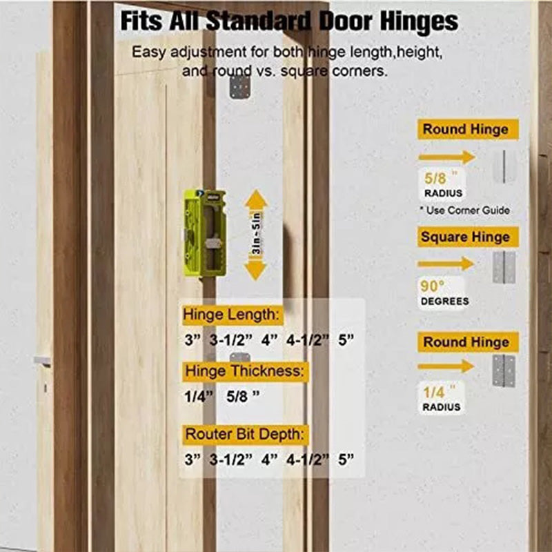 Door Hinge Jig Kit™ — Nail Every Install with Unmatched Precision and Ease