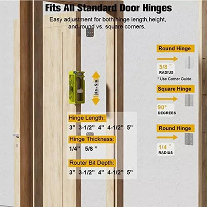 Door Hinge Jig Kit™ — Nail Every Install with Unmatched Precision and Ease