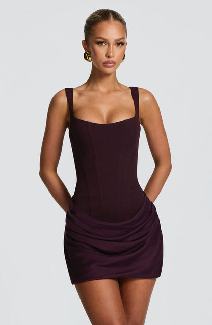 Liora Corset Mini Dress — Flattering Fit for Day & Evening Wear