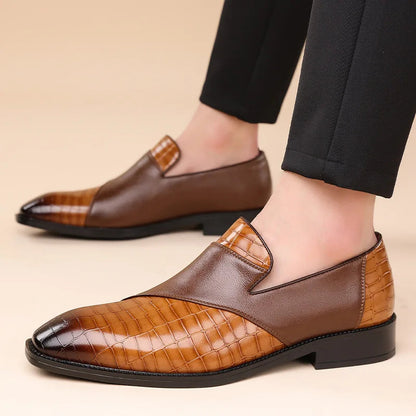 Patchwork Croc Loafers™ — Beheers de Kamer met Ongeëvenaarde Stijl en Zelfvertrouwen voor de Hele Dag