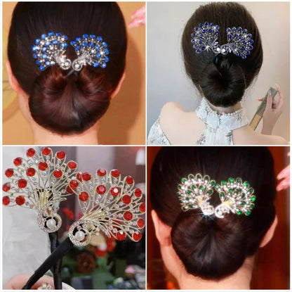 LuxePeacock™ Hair Clip — Imposiez-vous dans chaque pièce avec un glamour vintage sans effort et une confiance inébranlable