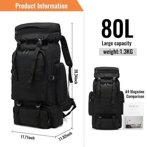 TitanForge™ 80L — Dominez la nature avec une force inébranlable et un contrôle total de votre équipement