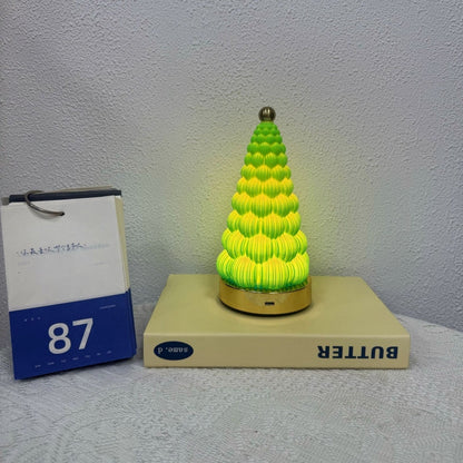 Lumora Christmas Tree Night Light — Touch-Control Warm Ambient Glow