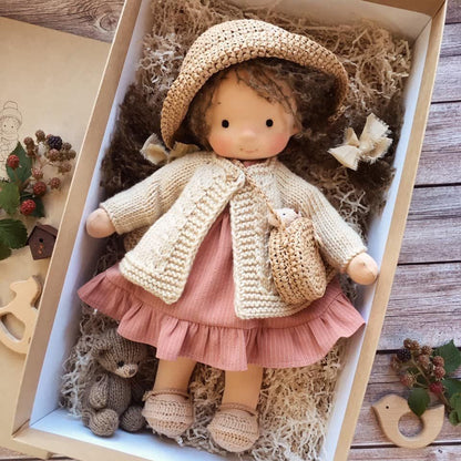 Best Gift for Kids-Handmade Waldorf Doll