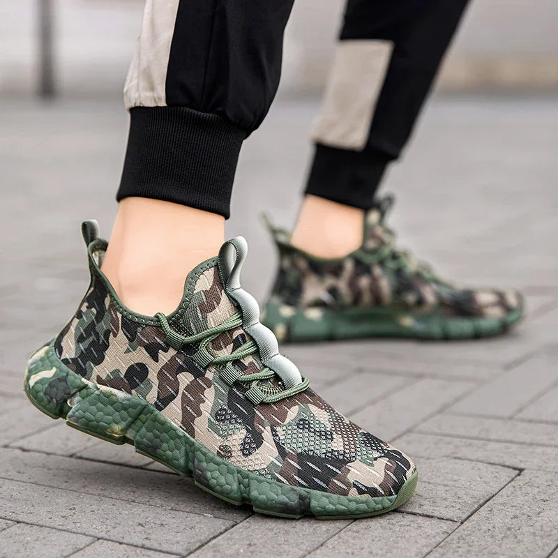 Virellos — Sneakers Traspiranti Mimetiche con Supporto Ammortizzato
