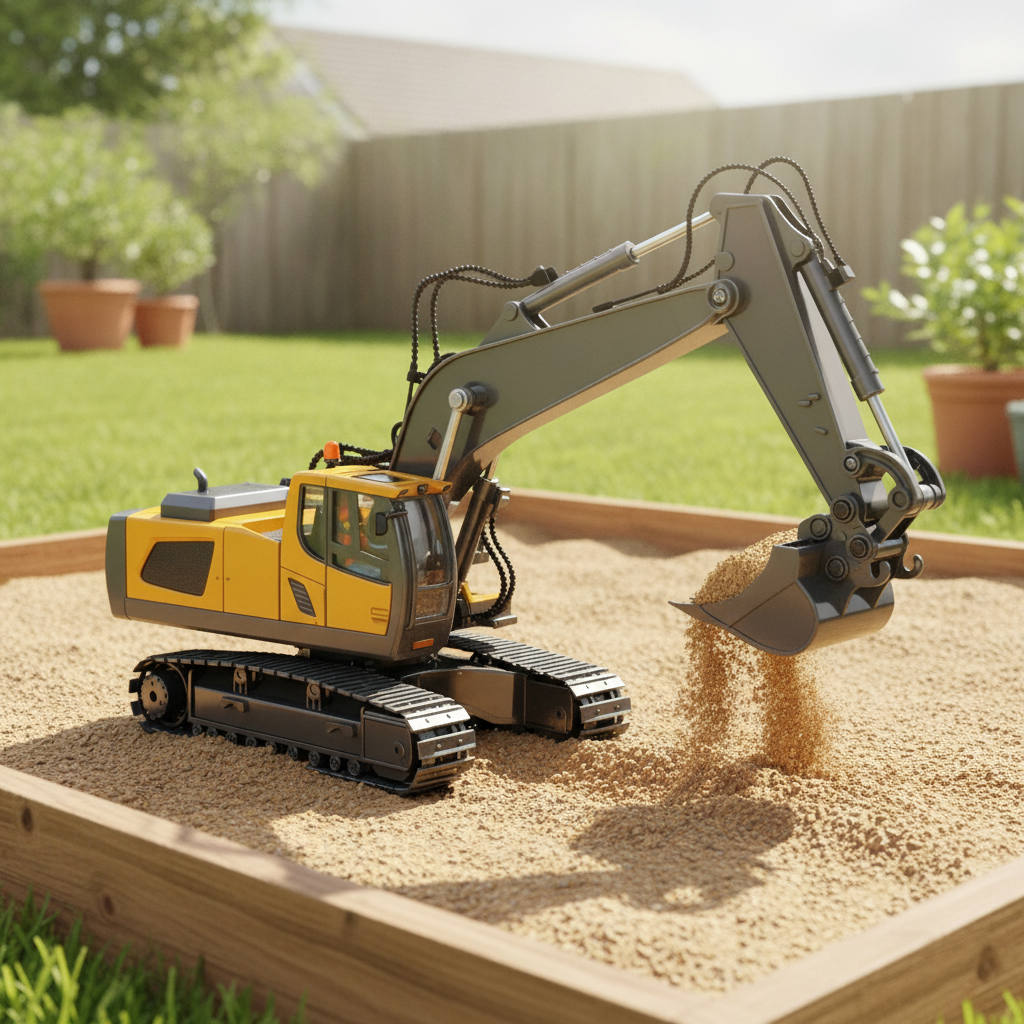 Diggo™ 1:20 RC Excavator (11 Channels)