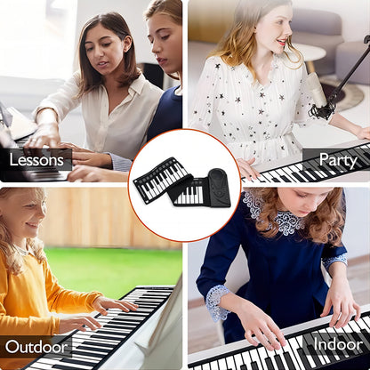 Fold-Up Keyboard™ — Tænd Din Frihed til at Skabe Episk Musik Overalt