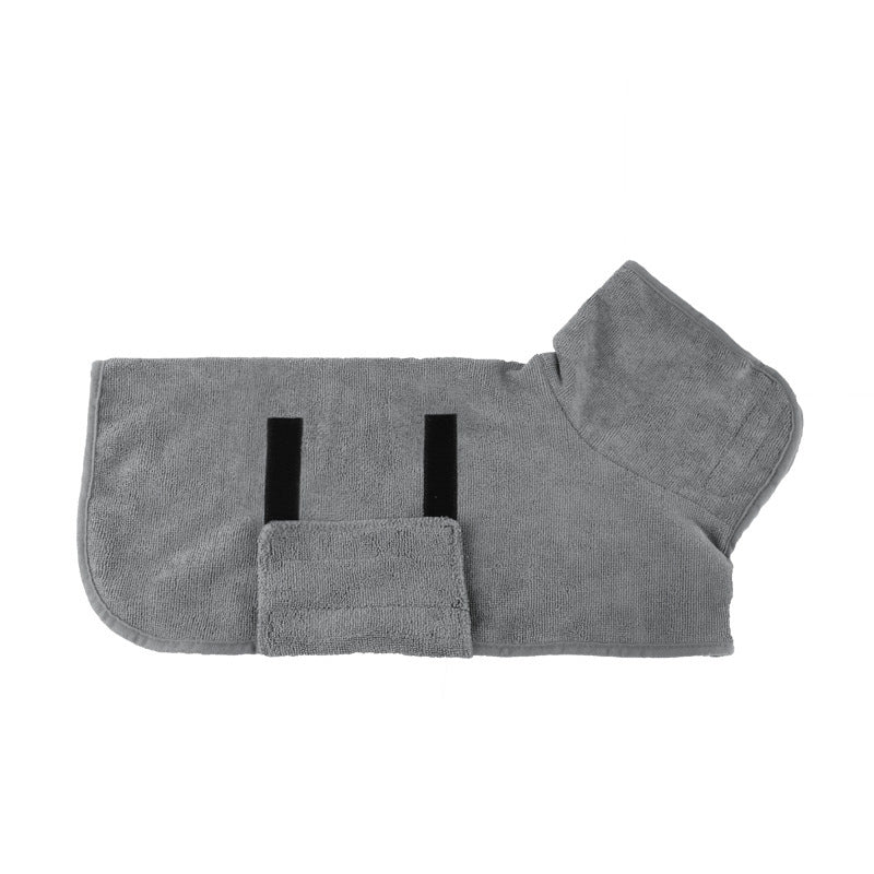 TorrentWrap™ Ultra-Absorberende Huisdierbadjas — Wikkel Je Huisdier in Snel Droog Comfort en Gezellige Warmte
