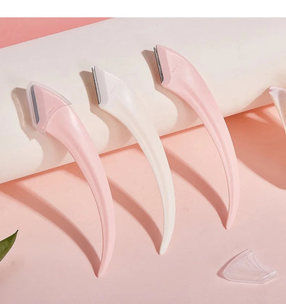 Liora — Ensemble de 3 taille-sourcils en acier inoxydable pour un toilettage précis