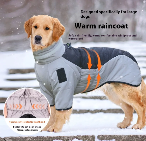 Frosto — Geacă izolată pentru câini, rezistentă la apă