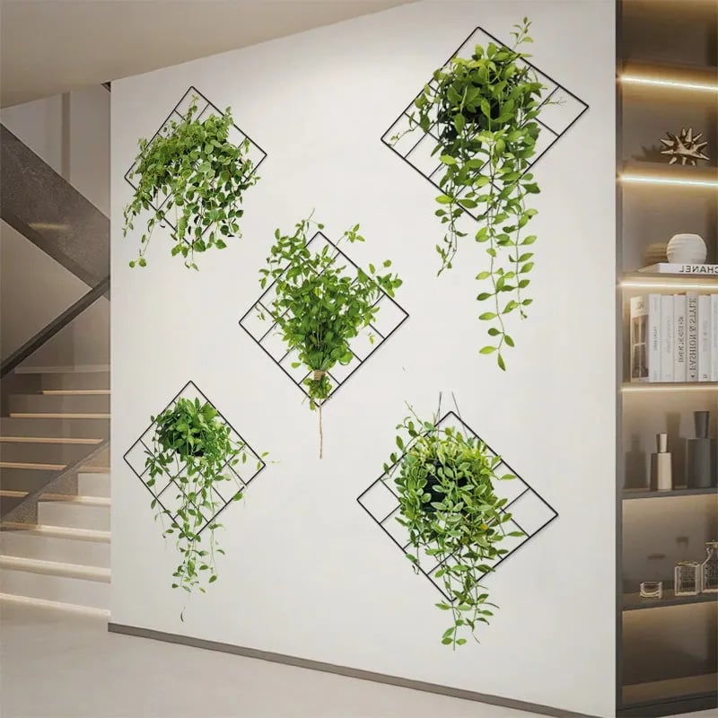 Thryvo 3D Green Plant Wall Sticker