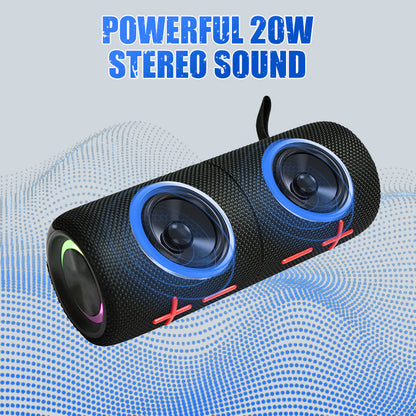 SoundFlex Duo — Magnetic 2-in-1 Bluetooth Speaker with Deep Bass