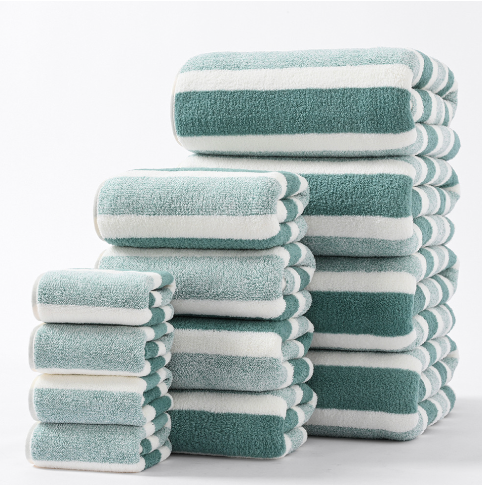 Velora Plush Bath Towels — Soft, Absorbent Coral Velvet Set