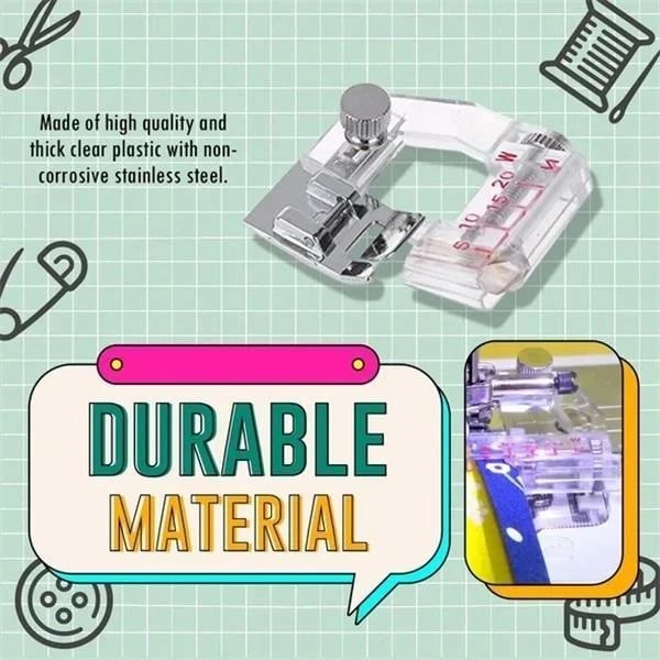 EdgeMaster™ — Faça Costuras e Bordas Perfeitas Como um Profissional Sempre