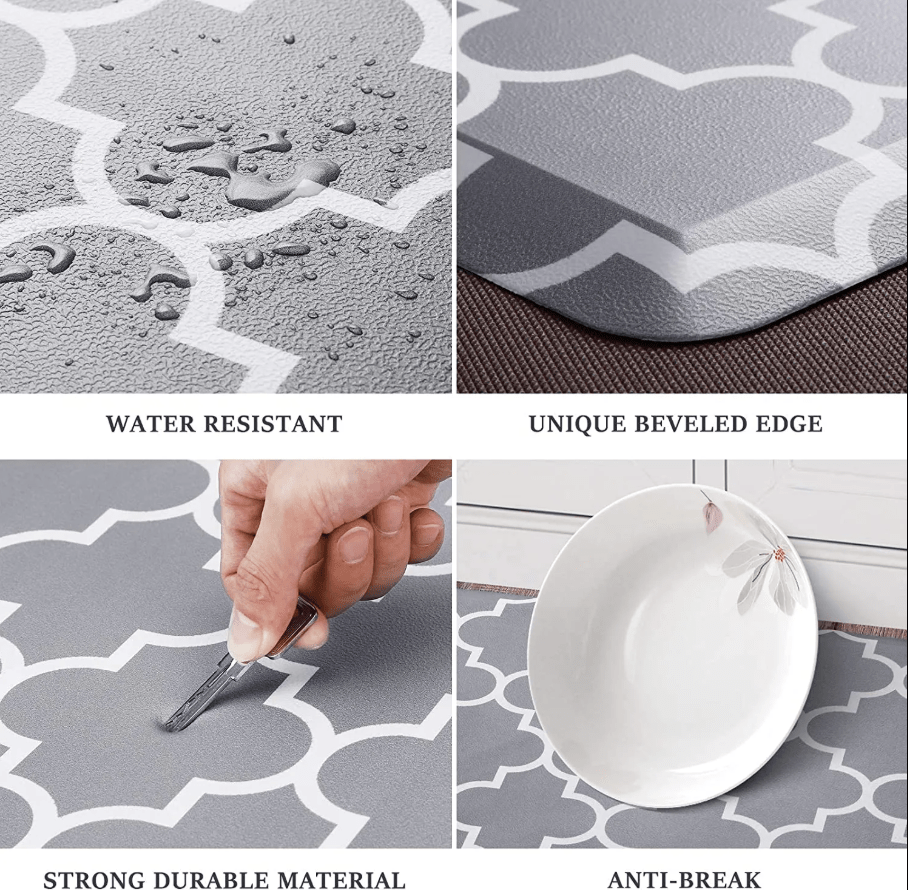 Veroza — Durable Non-Slip Floor Mat with Easy-Clean Surface