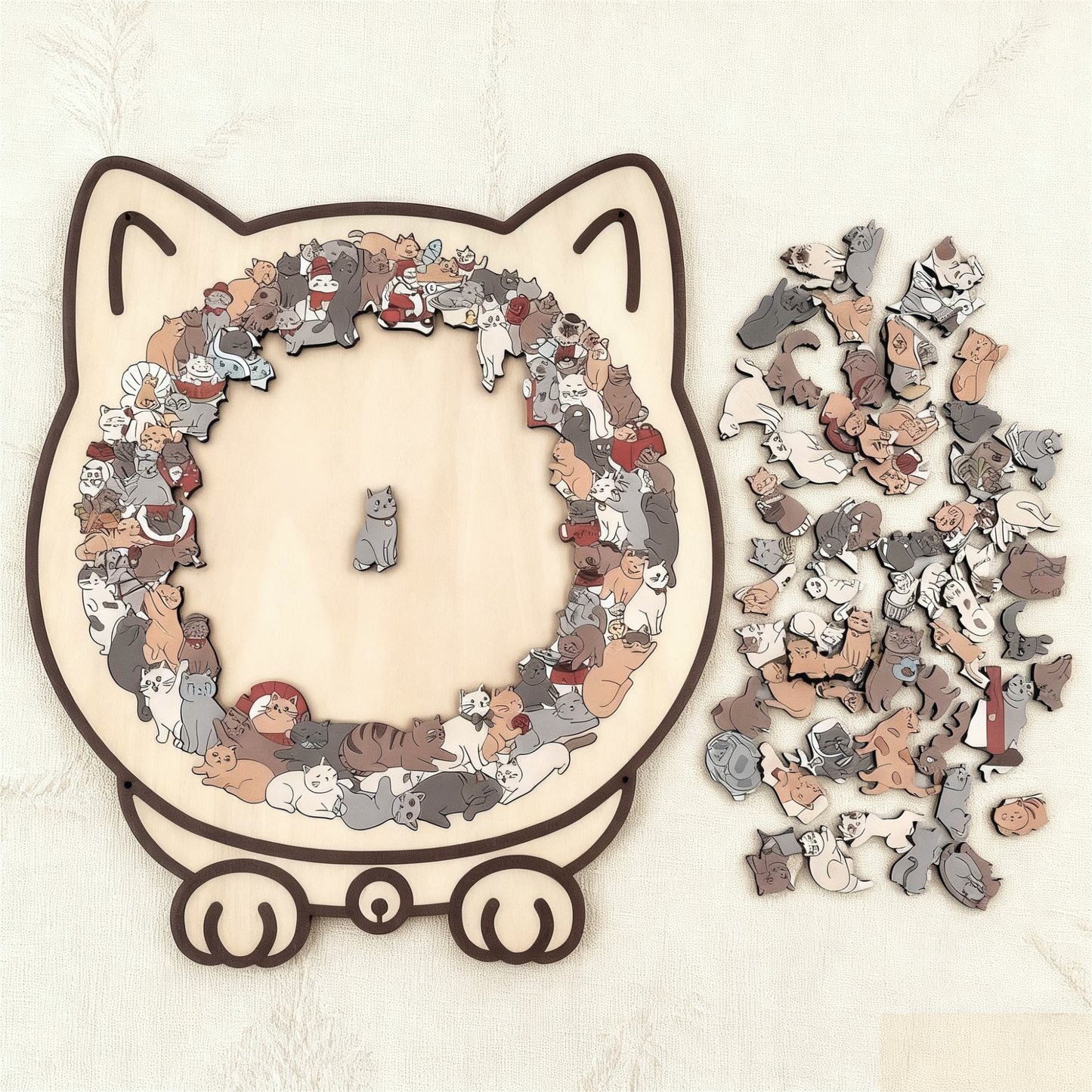 Cat Serenity Puzzle™ — Unwind Instantly with Every Satisfying Click and Cozy Cat Shape