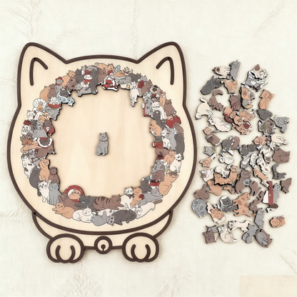 Cat Serenity Puzzle™ — Unwind Instantly with Every Satisfying Click and Cozy Cat Shape