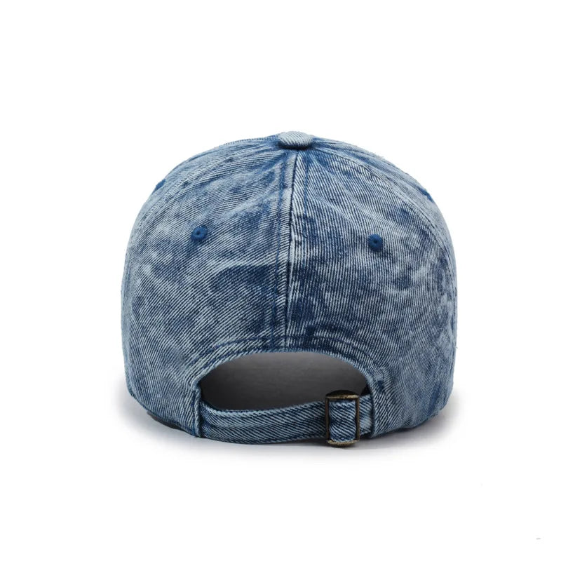 Rylan Cap — vintage-tyylinen farkkulippis säädettävällä istuvuudella