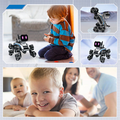 Rylo Stunt Dog Car — Gesture-Controlled Remote Toy with LED Lights