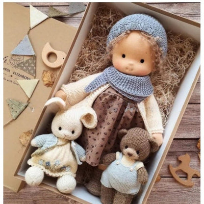 Best Gift for Kids-Handmade Waldorf Doll