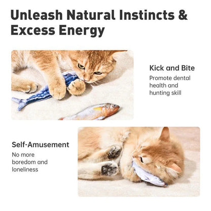 Fish Frenzy™ — 猫の野生の狩猟本能を刺激し、止まらないスリルと遊びを提供