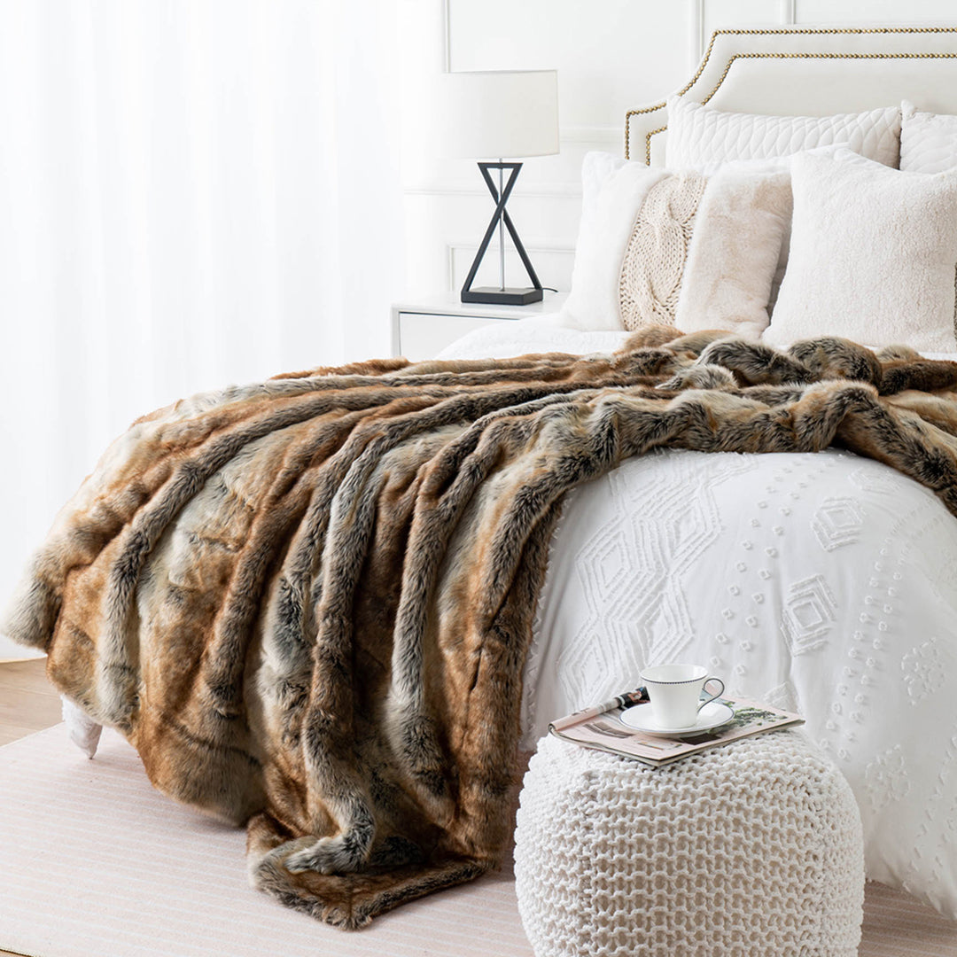 Ombre Faux Fur™ — Indhyl dig i uimodståelig varme og skyldfri luksus